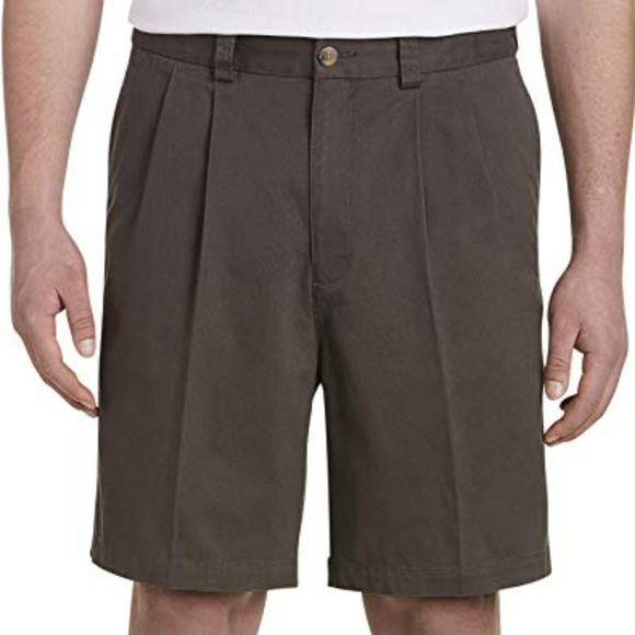 Harbor Bay by DXL Big and Tall Waist-Relaxer Shorts
